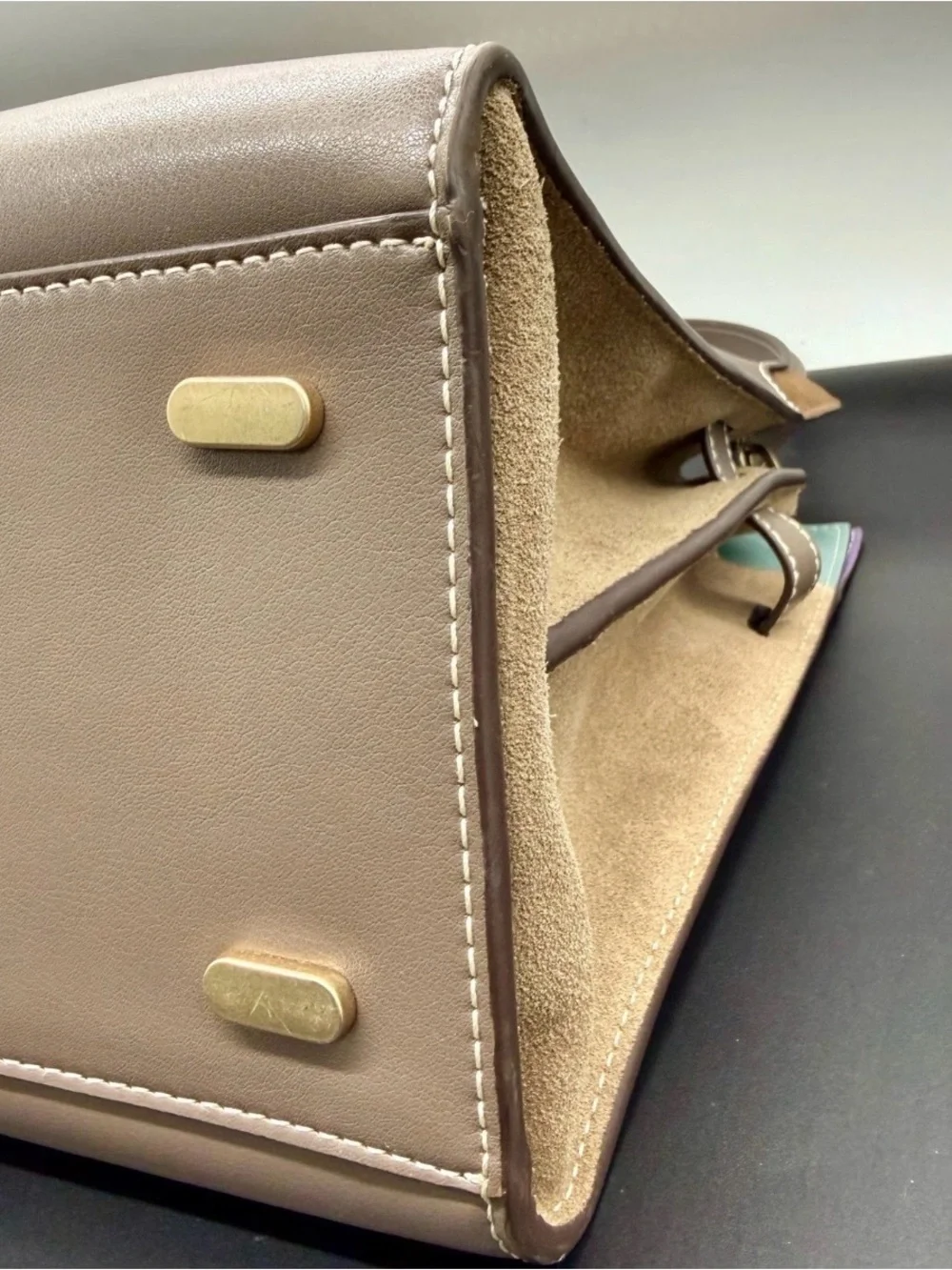 Tory Burch Lee Radziwill Large Double Bag - Clamshell